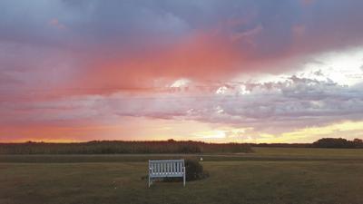 Sit and enjoy a spectacular September sunrise