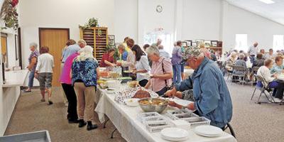Delectable dining options at salad luncheon