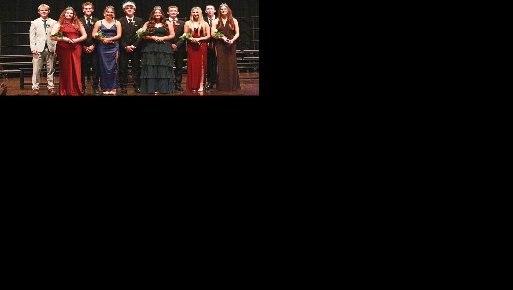 Homecoming royalty crowned!