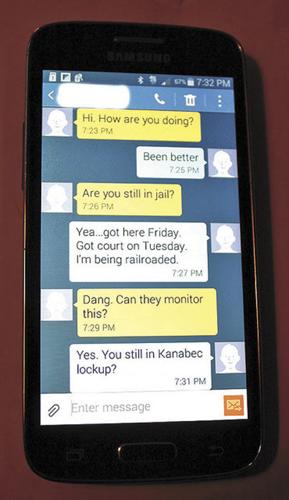 Texting from jail? | News | pinecountynews.com