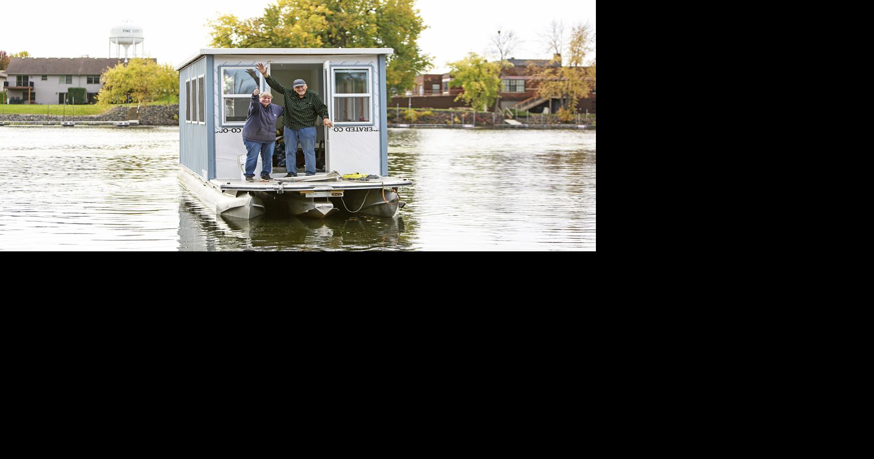 Local couple takes on a modern day adventure down the river