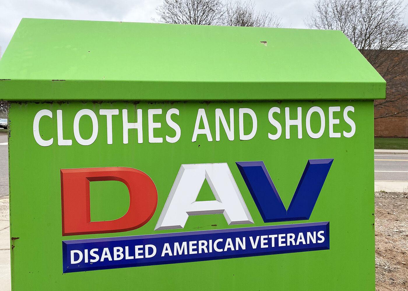 Donations to green DAV boxes help veterans in need News