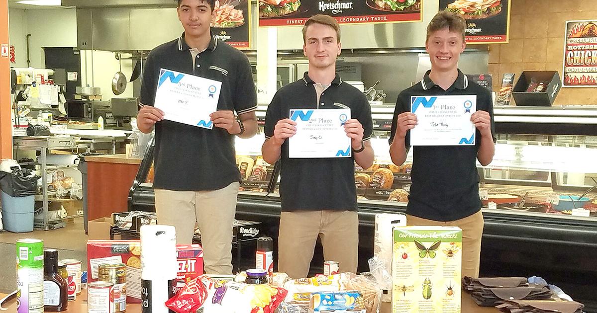 Best Bagger Compation Thorvig wins Best Bagger competition at Chris' Foods | News ...