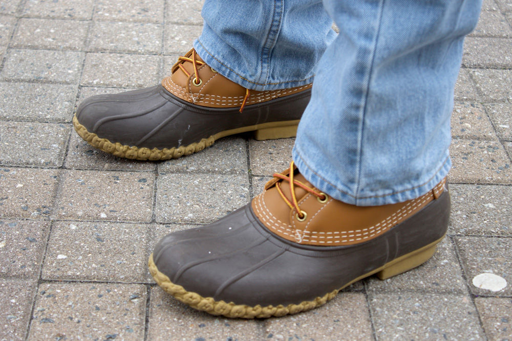 ll bean boots with jeans