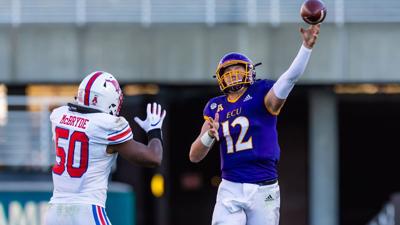 Three former ECU football players receive recognition