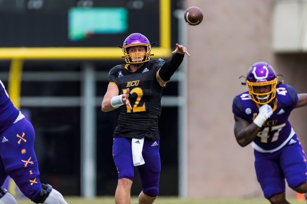 Holton Ahlers stayed in Greenville to bring ECU football back