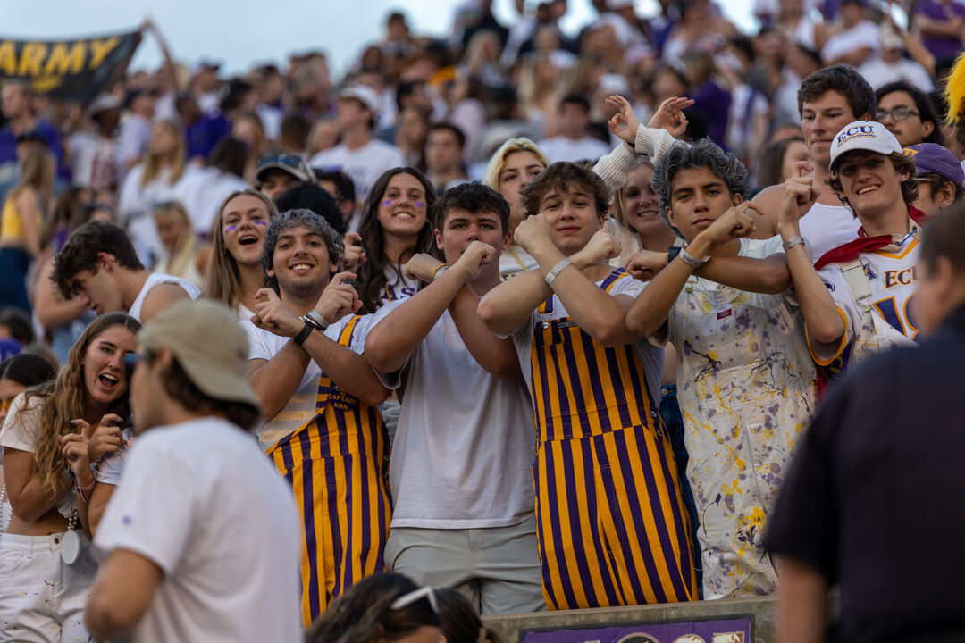 Excitement is high for ECU football team as they prepare to play for the  rowdy Dowdy-Ficklen home opener crowd