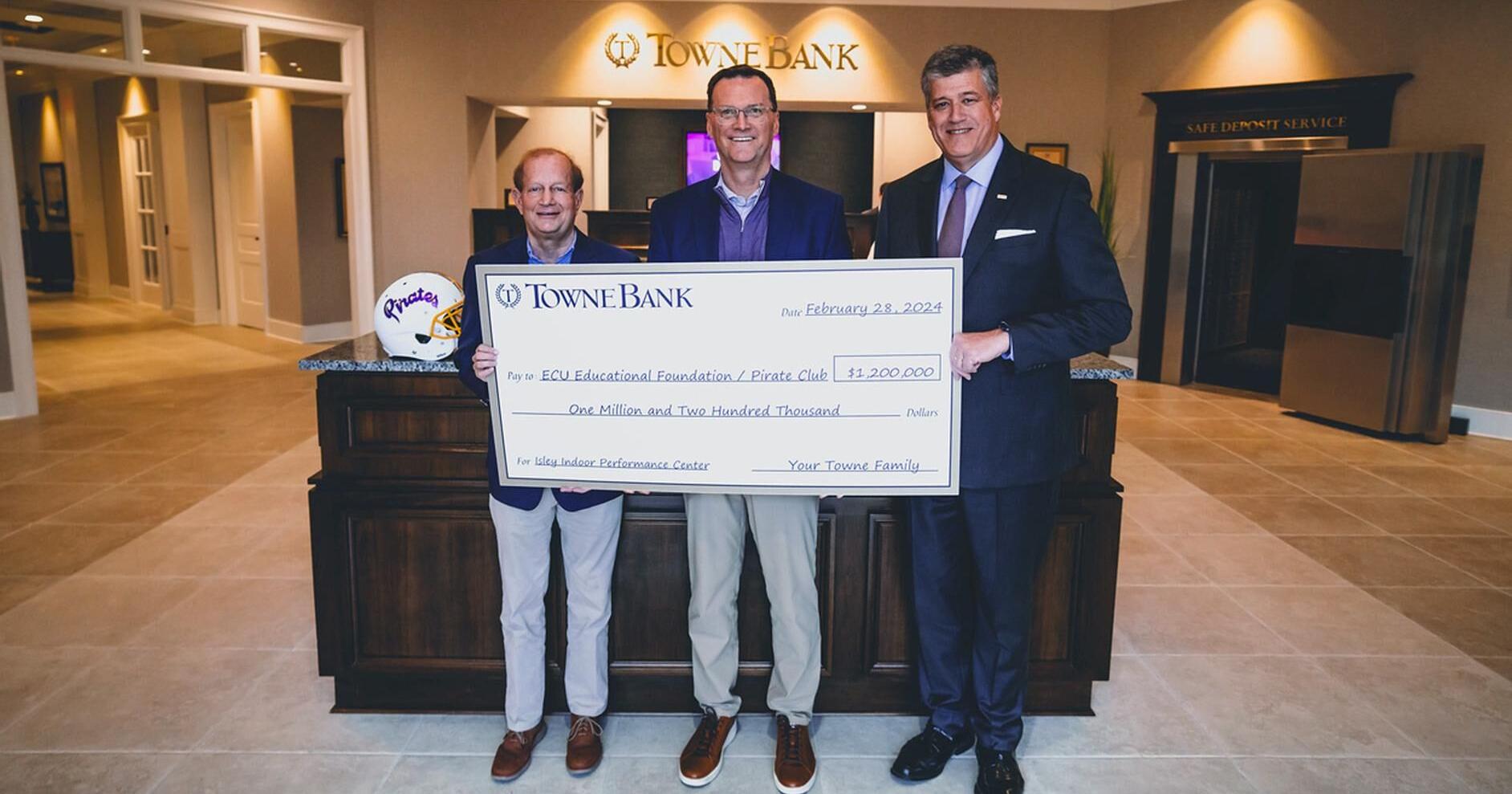 Townebank contributes $1.2 million for new athletics training facility - Vimarsana News
