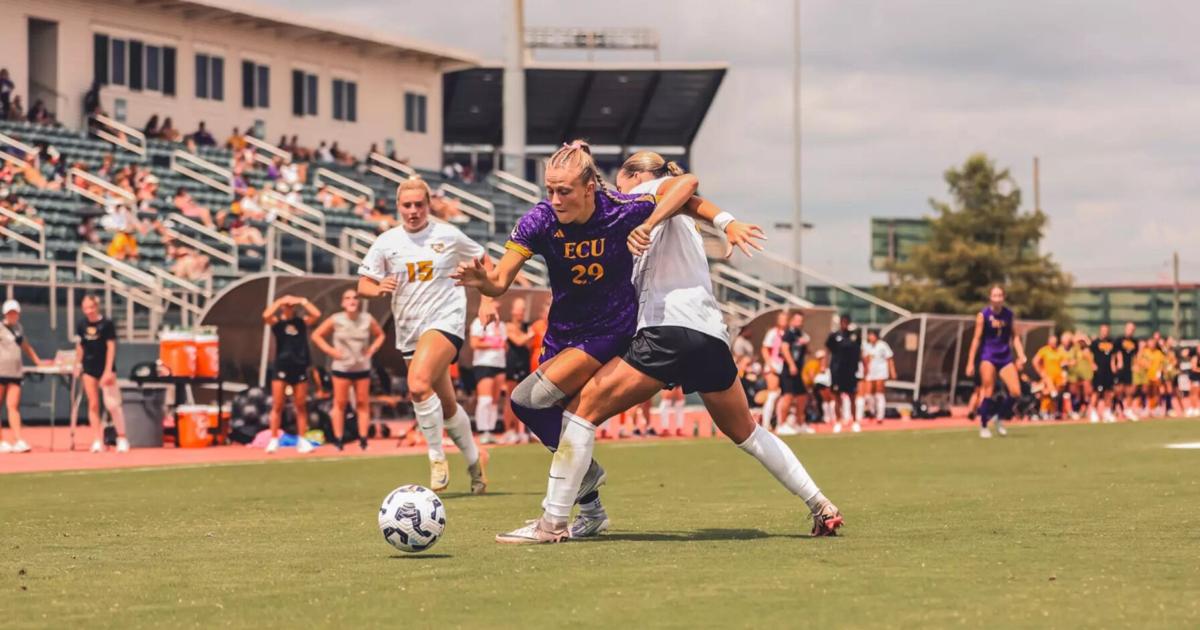 ECU women's soccer clashes with Coastal Carolina