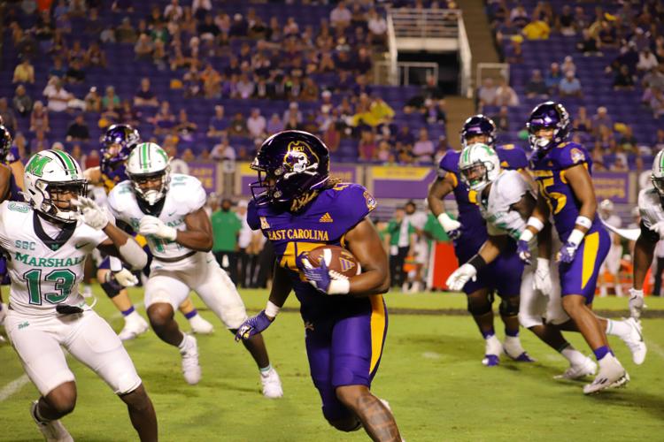 Marshall Football's Sept. 9 Game at East Carolina Set For 4 p.m.