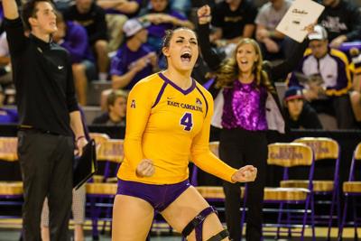 ECU Volleyball #4, Sydney Darden.