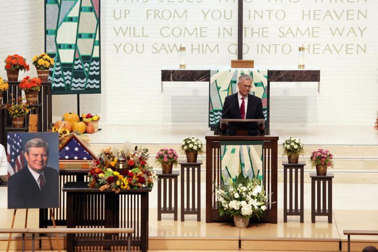 Funeral Mourners Recall Tim Johnson’s Hard Work, Humor, Faith And