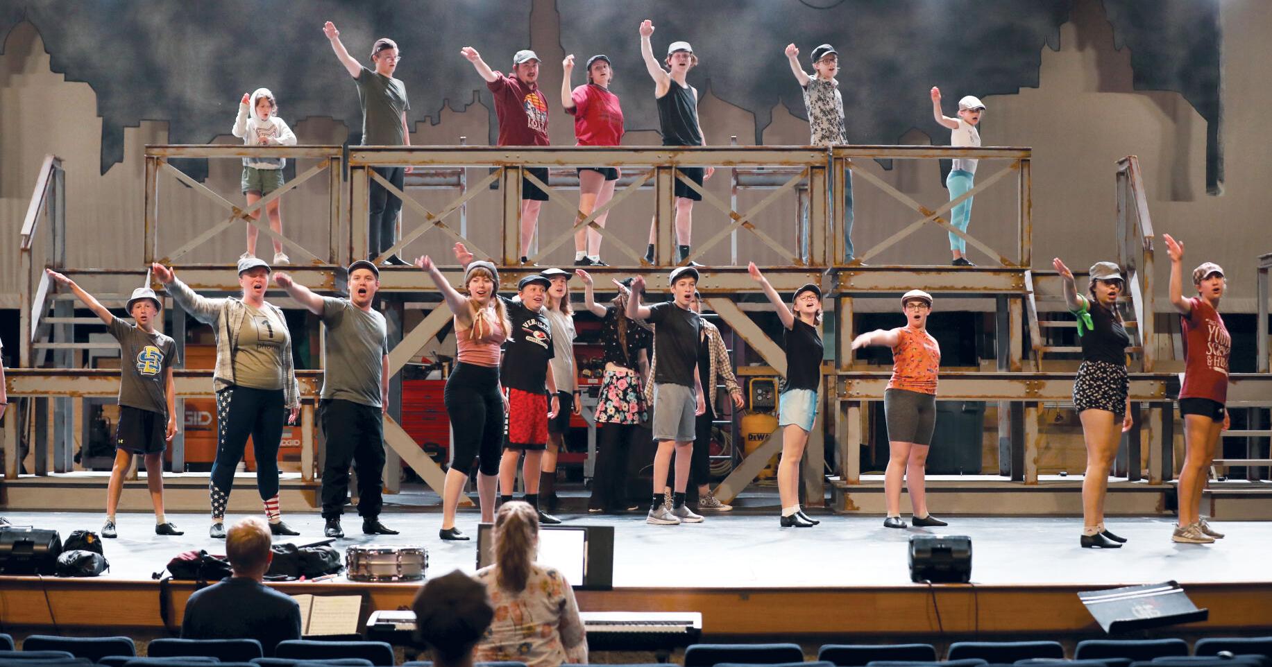 Cast Of VCT's 'Newsies' Working Hard As Opening Night Nears | Local News - Vimarsana News