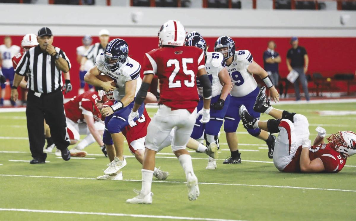 A determined West Central quarterback