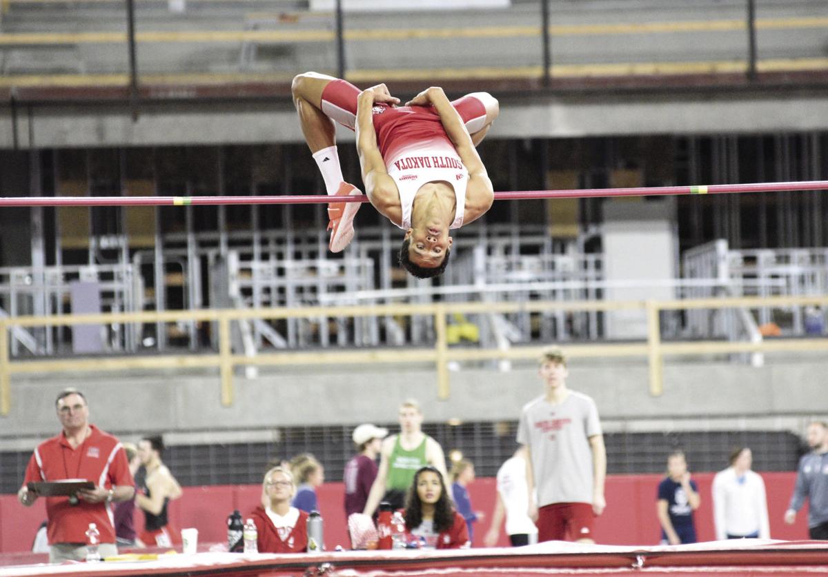 Coyotes ranked No. 1 in men's pole vault, top-10 in five events -  University of South Dakota Athletics