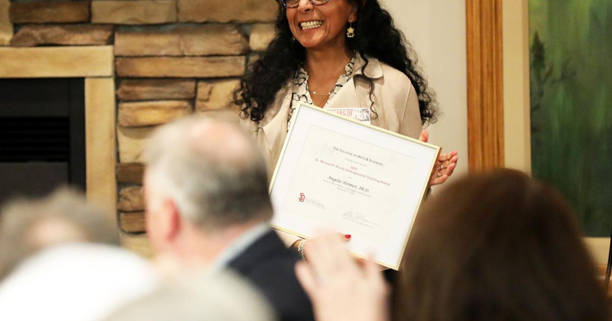 Helmer Recipient Of First Roche Distinguished Teaching Honor | Local ...