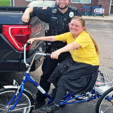 Community Takes Action To Replace Chrisi's Stolen Tricycle | Local News - Vimarsana News