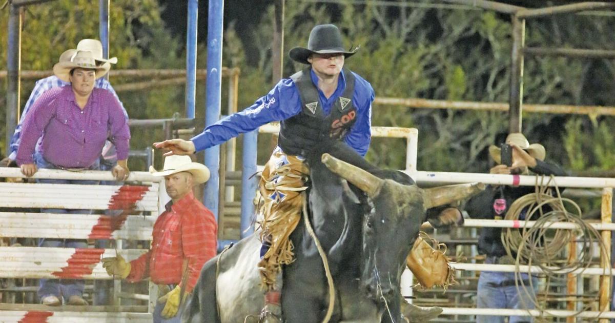 Nathan Helm Ranch Bull Riding Cowboy Homecoming bull riding results | News | pleasantonexpress.com