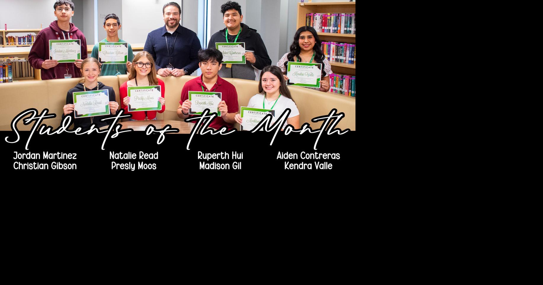 PHS January Students of the Month | Life & Entertainment ...