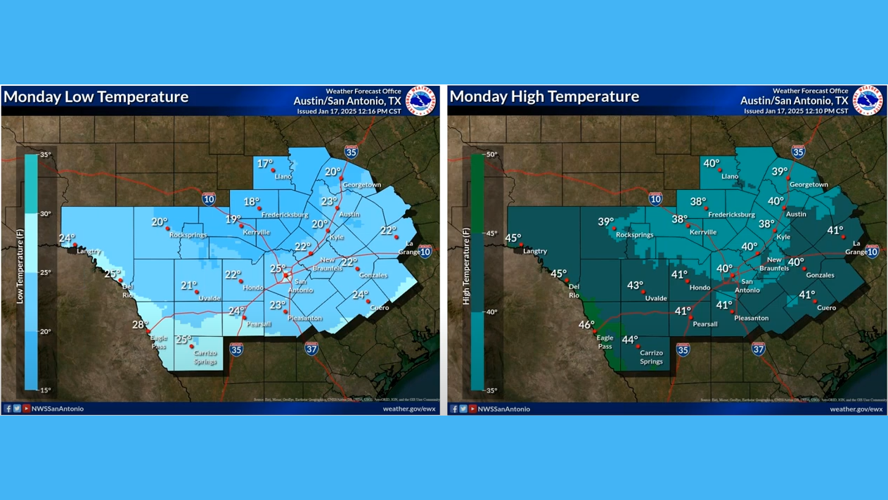 UPDATE: Hard freeze warnings through Wednesday morning | News ...