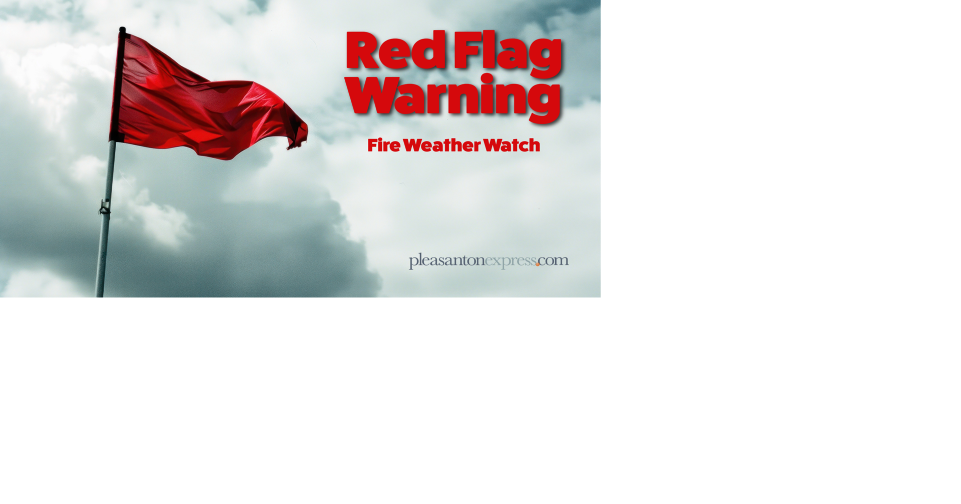 NWS issues Red Flag Warning effective this evening | News ...