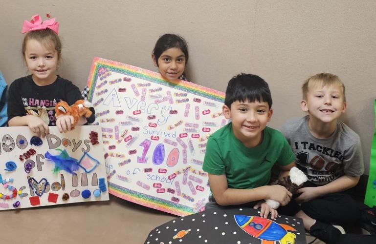 Pleasanton Primary celebrates 100 days of school! Life