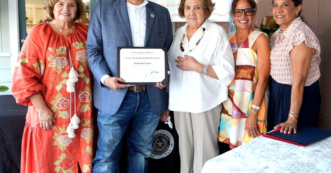 Gracie’s Beauty Salon honored with Texas Treasure Business Award