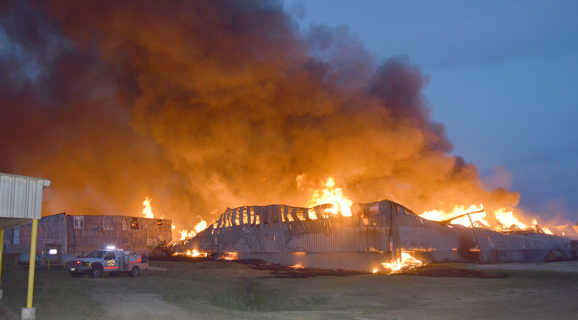 Investigation underway after major fire at W W Wood, Inc. | News