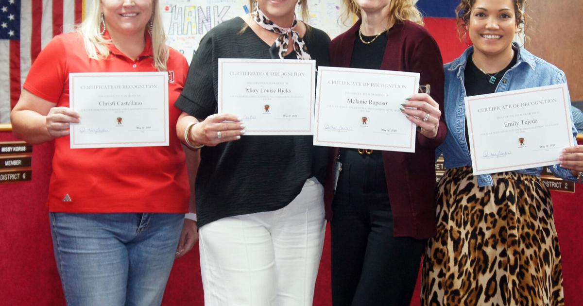 JISD board honors counselors; discusses long-range facilities review