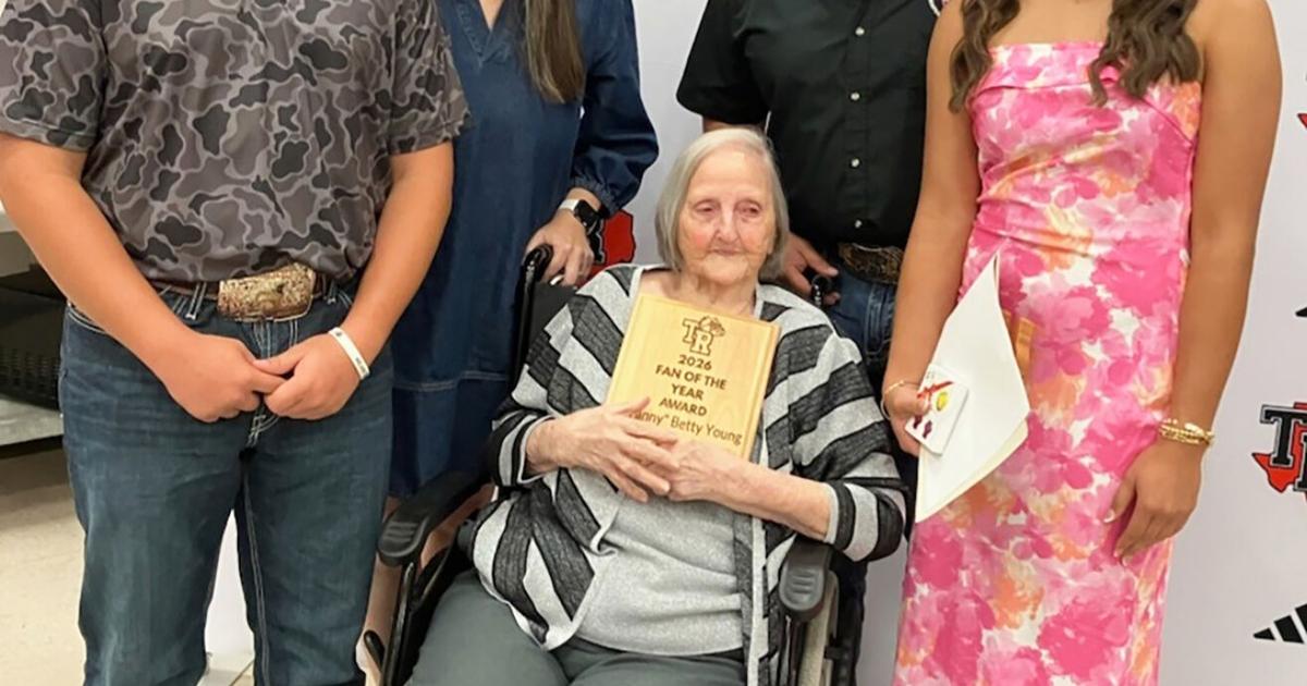 Betty Young named Fan of the Year