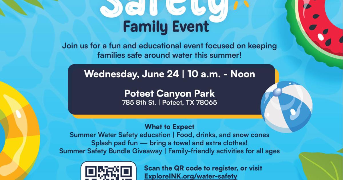Learn Summer Water Safety June 24
