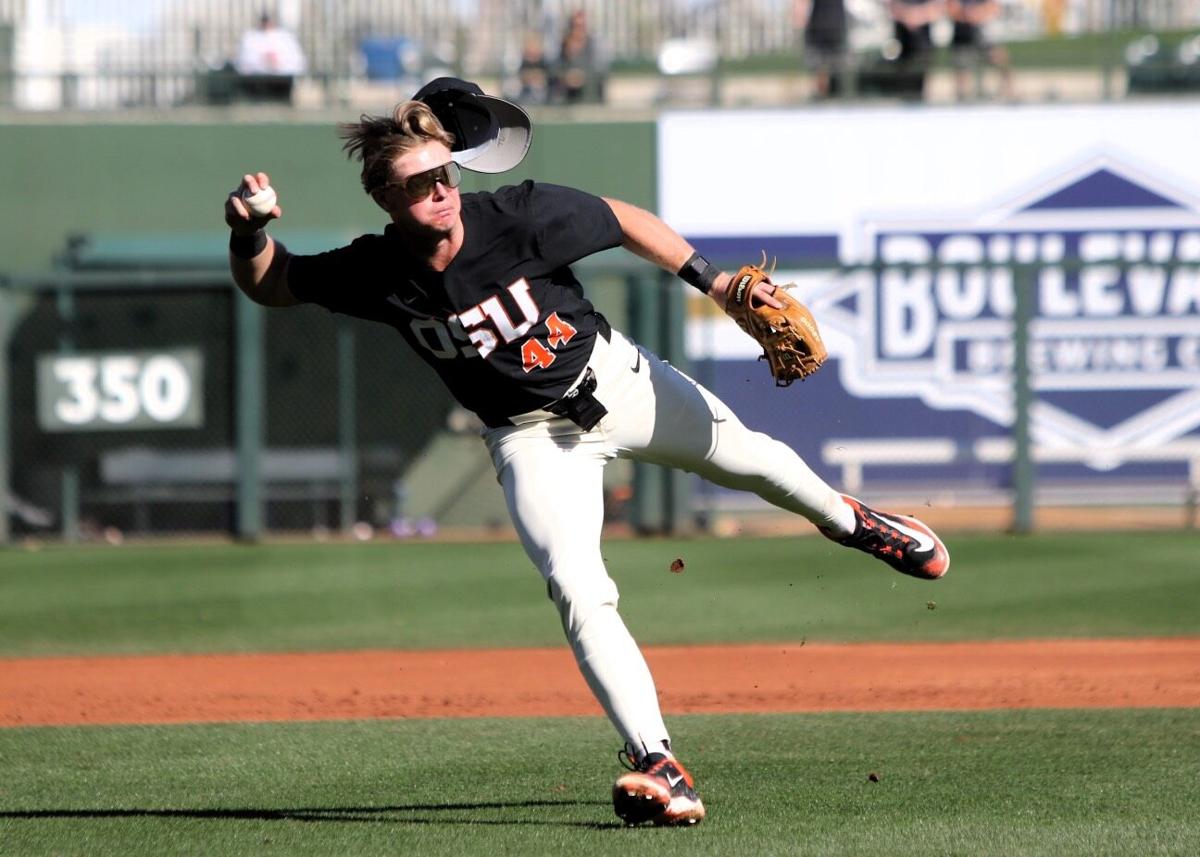 No. 6 Oregon State baseball takes home opener victory battling more