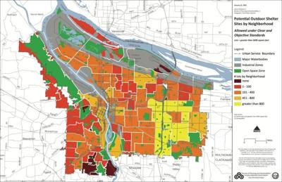 Homeless shelters recommended in more parts of Portland