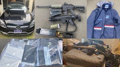 Guns, drugs, USPS uniform seized in Portland police raid