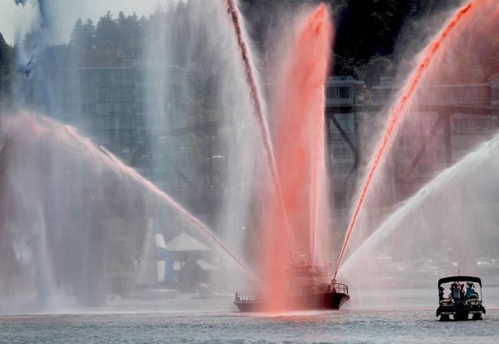 Rose Fest fleet steams into Portland for tours, festivities