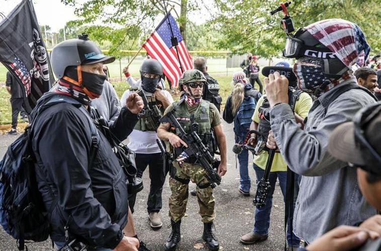 Proud Boys rally in Portland ends, smaller than feared