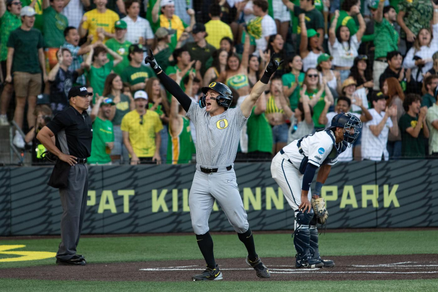 Oregon's Tanner Smith sets program record for hits - On3