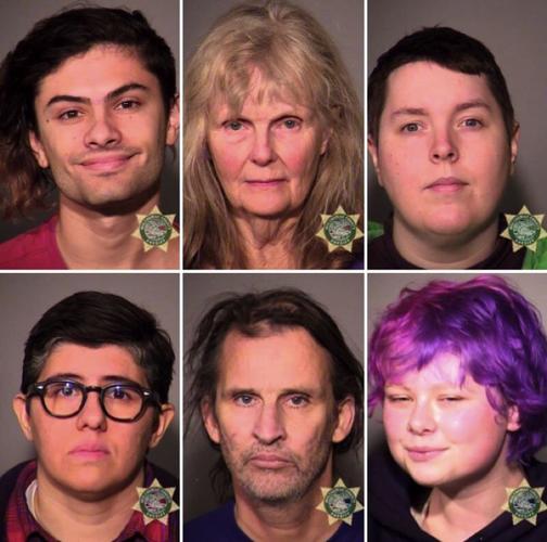 6 arrested, released during Saturday protest in Portland