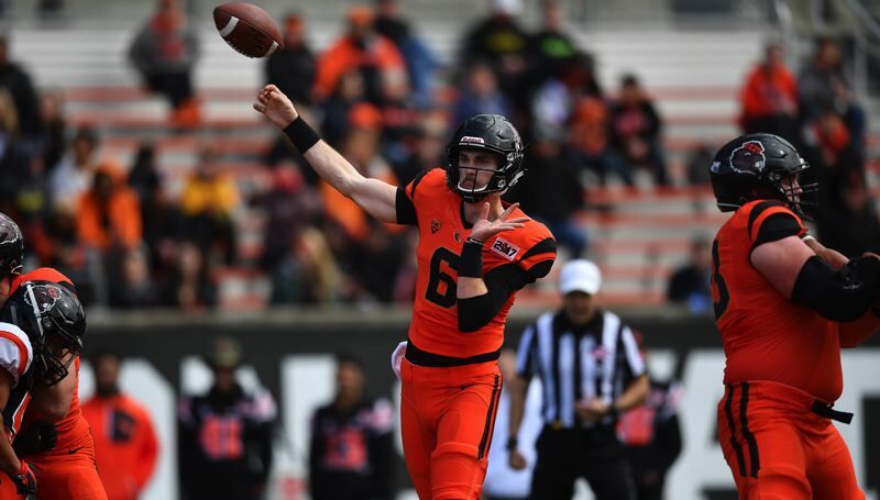 Former Oregon State star Jake Luton has his worst day as a pro