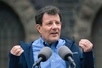 Kristof's cash isn't tied to eligibility for governor