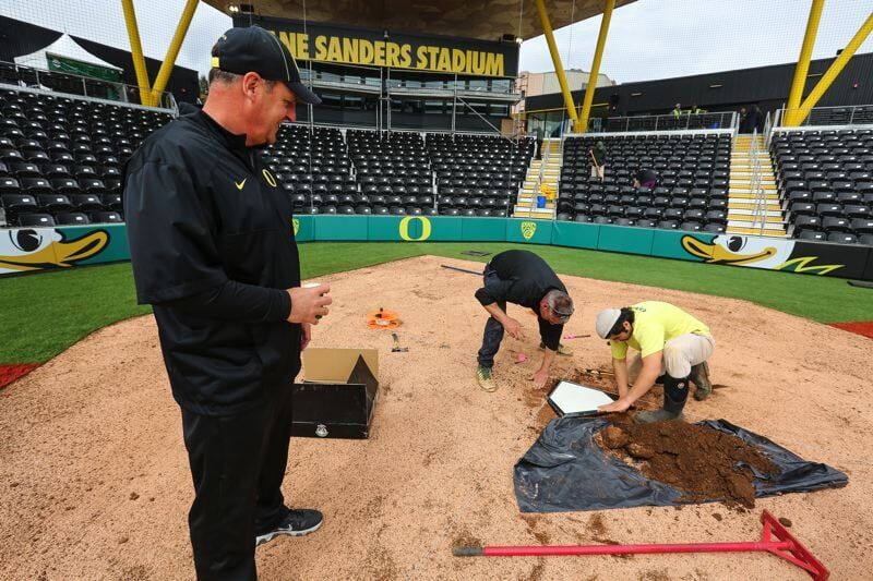 University of Oregon Jane Sanders Softball Stadium