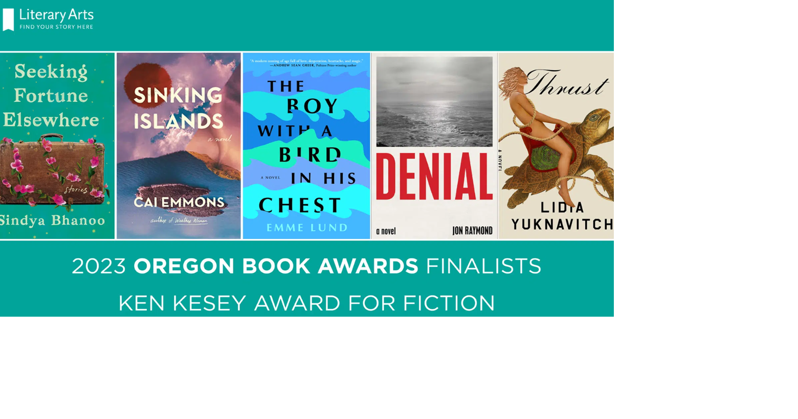 Oregon Book Awards Finalists Features