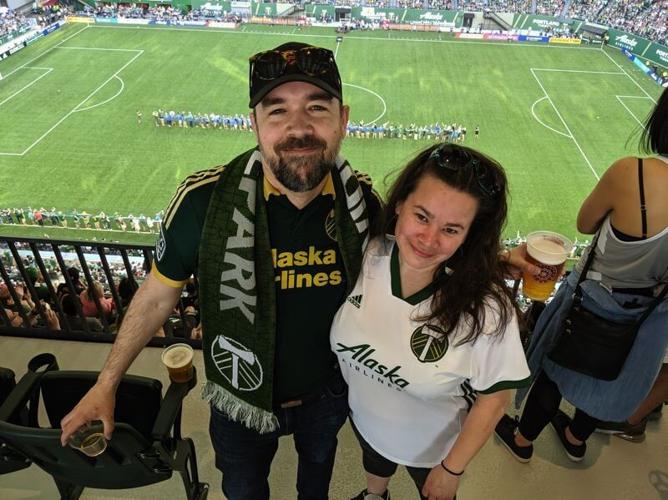 Timbers' reconstructed stadium scores with fans