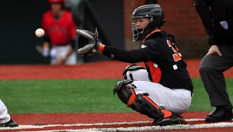 Adley Rutschman has been rated by - Oregon State Baseball