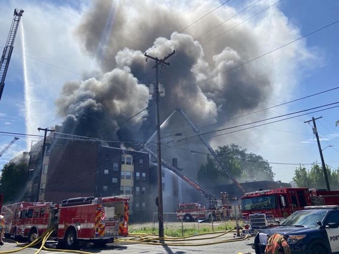 SW Portland apartment building partially collapses after fire News