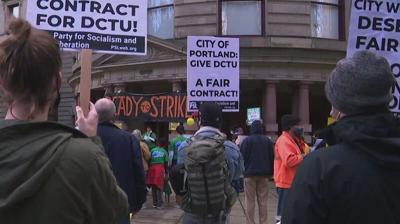 Portland city workers authorize strike