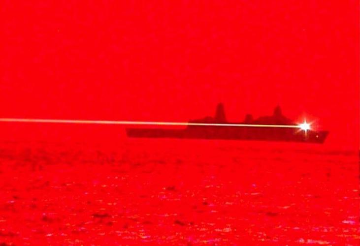USS Portland zaps target in successful laser weapon test