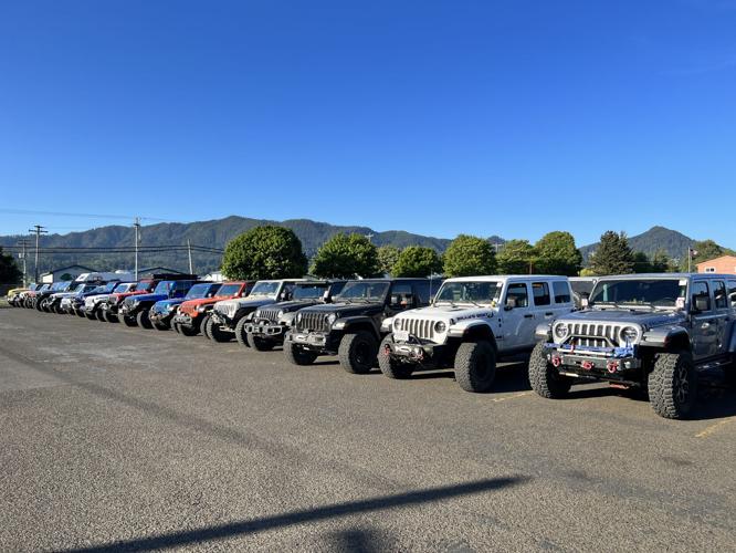  Jeep Jamboree visita el Bosque Estatal de Tillamook