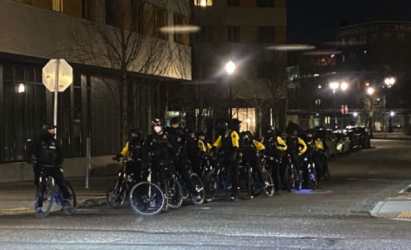 Portland protest arrests through February 2021