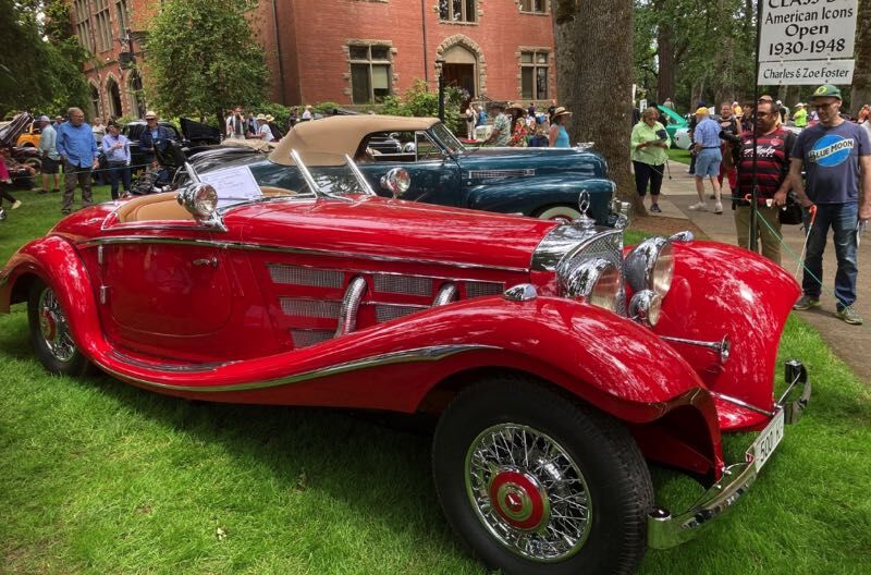 1935 Mercedes from Tigard tops Forest Grove classic car show